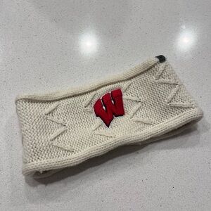 University of Wisconsin Cream Knit Headband